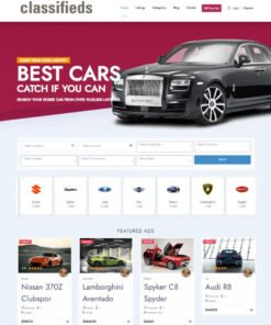 Car Classified Website With Sales Automation Dashboard