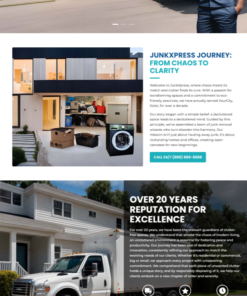 JUNK REMOVAL Website