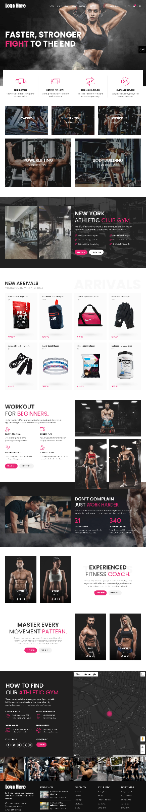Fitness & Workout Training Website - Image 6