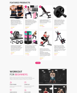 Alternative view of Athletic Website Store Business Affiliate Free Hosting + Products| Health