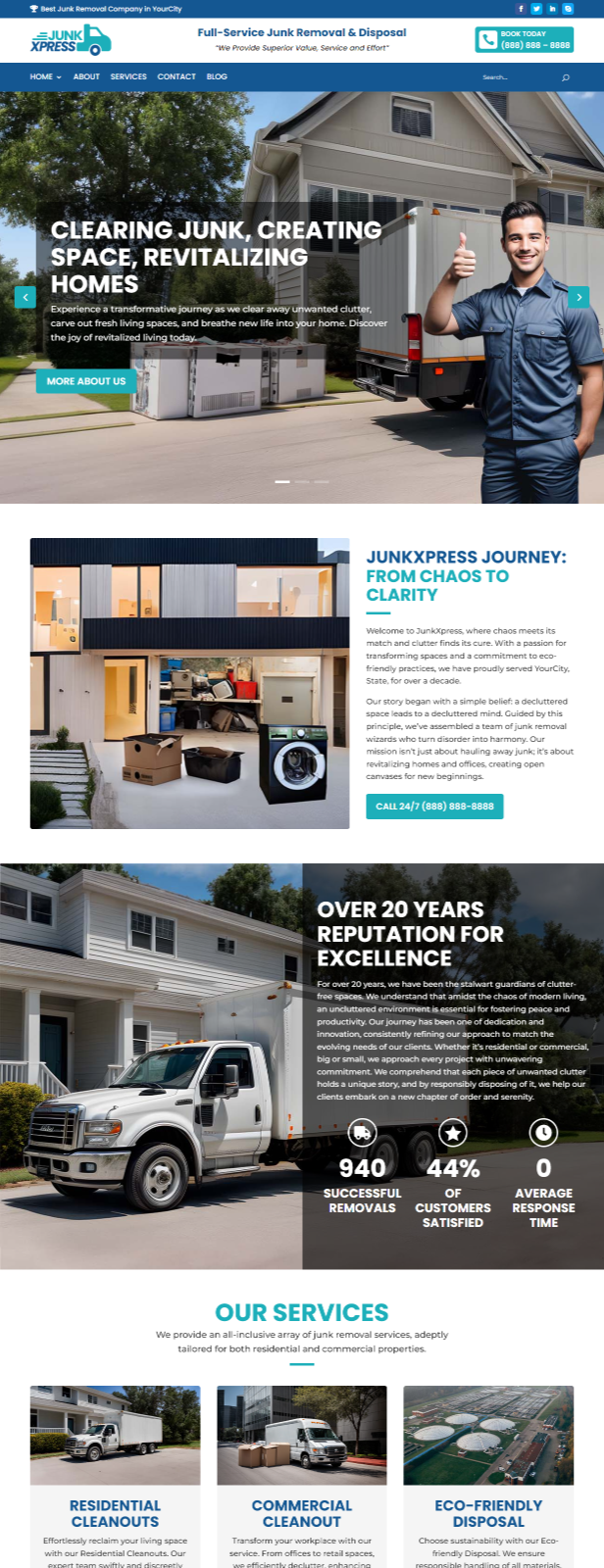 JUNK REMOVAL Website - Image 7