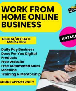 Online Business Opportunity In A Box -W/Lifetime Hosting