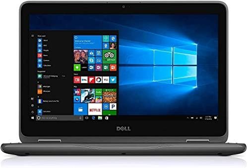 Dell Latitude Touch 3190 2-in-1 PC Intel Quad Core up to 2.4Ghz 4GB 64GB SSD 11.6inch HD Touch Gorilla Glass LED WiFi Cam HDMI W10 Pro (Refurbished)