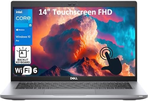 Dell Latitude 14 5000 14" Touchscreen FHD Business Laptop Computer, Intel i5-1145G7 (Beat i7-1065G7), 16GB DDR4 RAM, 512GB PCIe SSD, WiFi 6, Bluetooth, Thunderbolt 4, Backlit Keyboard, Windows 10 Pro Electronics