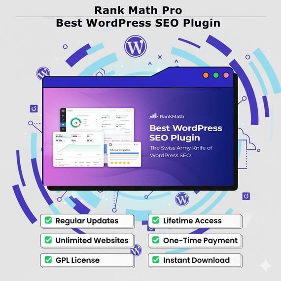 Rank Math Pro SEO WordPress Plugin
