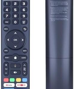 Replacement Voice V5 Pro Remote Control for vSeeBox V3 Pro, V3 Plus, V5 Pro, for vSee Box V1 Pro/V1 Max/V2 Pro Without Voice Function