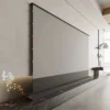 100'' 120'' 150'' 8K High Contrast ALR Perforated Acoustically Transparent Auto-Rising Floor Projector Screen
