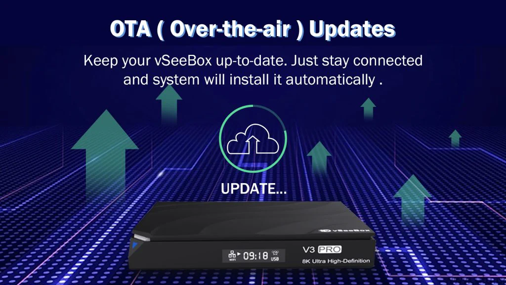 vsee tv box over the air updates