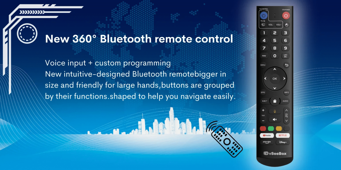 Vsee Box remote