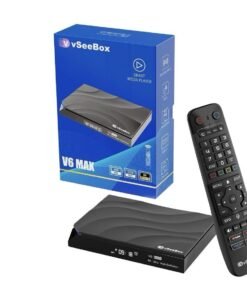 VSEEBOX V6 MAX Streaming Box Android 14 8K HDR | 4GB+64GB | WiFi 6