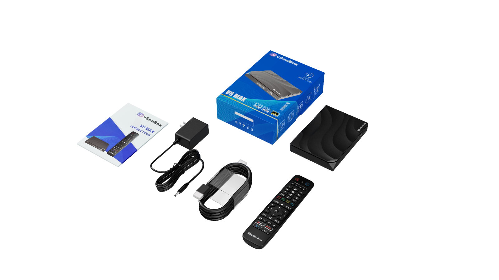 VSEEBOX V6 MAX Streaming Box Android 14 8K HDR | 4GB+64GB | WiFi 6 - Image 2