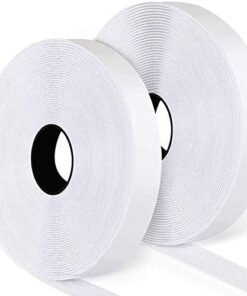 27Ft x 1 Inch Self Adhesive Strips, Heavy Duty Strong Back Sticky Fastening Tape,Nylon Fabric Fastener Mounting Tape
