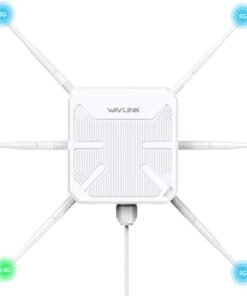 2026 AX3000 Outdoor WiFi 6 Extender, WAVLINK Long-Range WiFi Repeater/Access Point with Dual Band/PoE/IP67 Waterproof/6 x 7dBi Antennas, Supports Up to 256 Devices for Garage, Yard, RV,Farm : Electronics