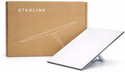Starlink Standard 4X (New Gen) – Premium Satellite Internet Kit, WiFi 6 Router, Fast & Reliable Connectivity Anywhere : Electronics