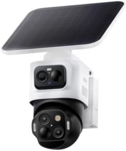 Alternative view of eufy Security eufyCam S4 3-Cam Kit,4K Solar Camera Wireless Outdoor, Triple Lens Bullet-PTZ Cam, 360° View, Cross-Cam Track, AI Recognition, 8X Zoom, Color Night Vision, 0 Monthly Fee, Local Storage
