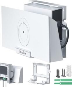 for Starlink Gen 3 Router Mount, All in One Starlink Wall Mount for Standard V3 Mesh Router and Star Link Gen 3 Power Supply Mounting Kit, Space Saving Star Link Mini Accessories : Electronics
