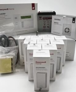 Honeywell Vista 20P, 6160RF, (10) 5816WMWH, Battery, Siren, Jack and Cord Kit Package : Electronics