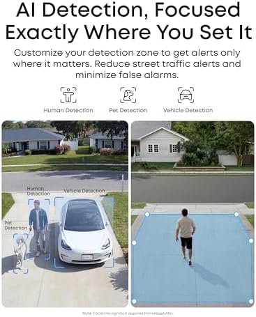 eufy Security eufyCam C37, Security Cameras Wireless Outdoor, 360° Pan & Tilt AI Tracking, 2K Solar Camera, Human/Pet/Vehicle Detection, Flexible Solar Panel, Color Night Vision, No Monthly Fee : Electronics - Image 6