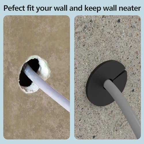 Starlink cable routing kit,starlink ethernet adapter,4pcs star link wall bushing grommets accessories for cable wall pass through with 1" spade drill bit 40pcs wall wire clips : Electronics - Image 6